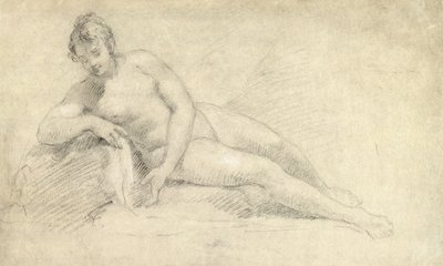 Studie ženského aktu od William Hogarth