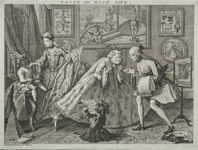 Vkus ve vyšší společnosti od William Hogarth