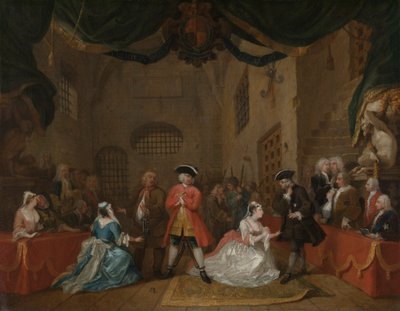 Žebrácká opera od William Hogarth