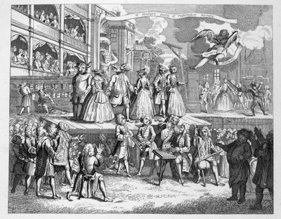 Burleska Žebrácké opery od William Hogarth