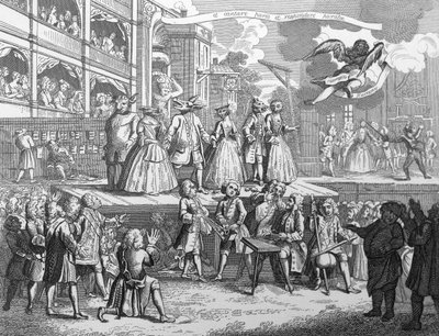 Žebrácká opera měď od William Hogarth