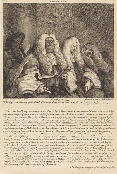 Lavička od William Hogarth