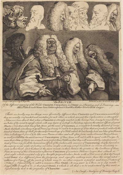 Lavička od William Hogarth
