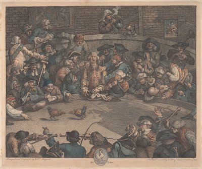 Royal Sport, Pit Ticket od William Hogarth