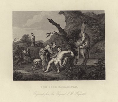 Dobrý Samaritán od William Hogarth