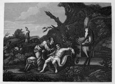 Dobrý Samaritán od William Hogarth