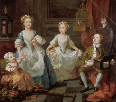 Grahamovy děti, 1742 od William Hogarth