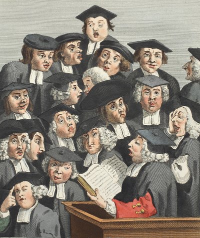 Přednáška, ilustrace z 