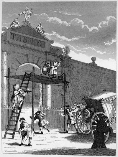 Muž Vkusu od William Hogarth