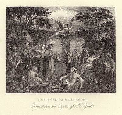 Jezírko Bethesda od William Hogarth