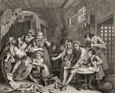 The Prison Scene, deska VII z 
