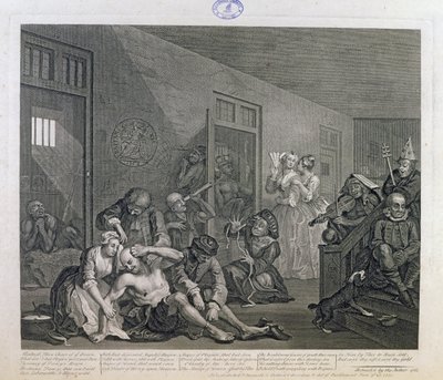 The Rake in Bedlam, deska VIII z 