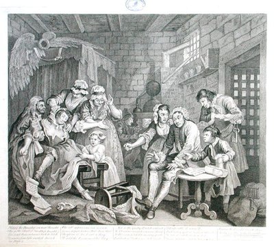 The Rake in Prison, deska VII, z 