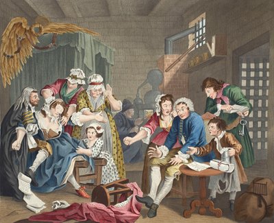 The Rake in Prison, deska VII, z 