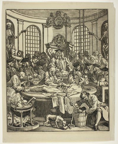 Odměna za krutost od William Hogarth