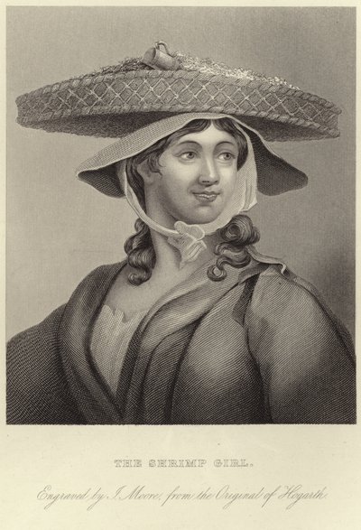 Krevetová dívka od William Hogarth