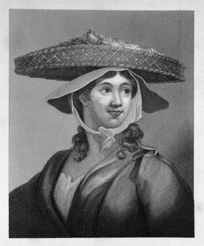 Krevetová dívka od William Hogarth