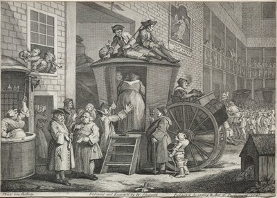 Stage Coach od William Hogarth