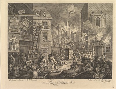 The Times, tabule 1 od William Hogarth