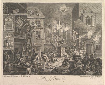 The Times, tabule 1 od William Hogarth