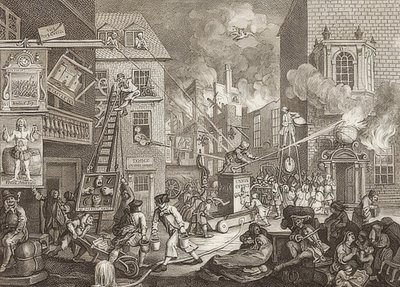 The Times, deska 1 / The Times, list 1. 1762 od William Hogarth