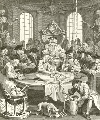 Čtyři fáze krutosti od William Hogarth