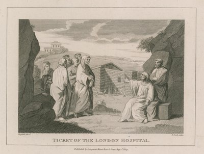 Vstupenka do londýnské nemocnice od William Hogarth