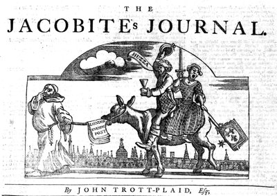 Titulní viněta "The Jacobite