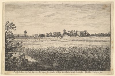 Pohled na Ranbys House, 1. května 1781. od William Hogarth