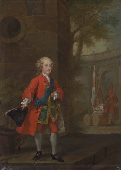 William Augustus, vévoda z Cumberlandu od William Hogarth