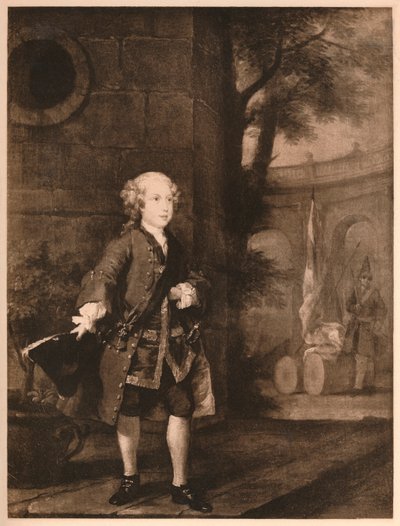 William Augustus, vévoda z Cumberlandu, 1732 od William Hogarth