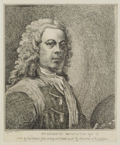 William Hogarth, vyryl Samuel Ireland (zemř. 1800), asi 1786 od William Hogarth