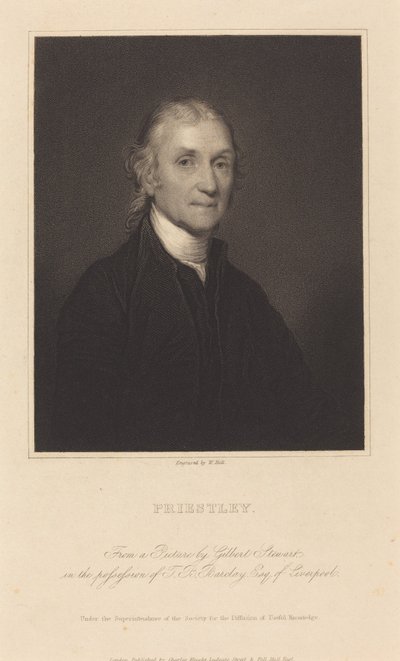 Priestley od William Holl I after Gilbert Stuart
