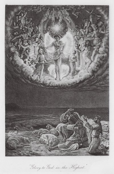 „Sláva Bohu na výsostech“ (hlubotisk) od William Holman (after) Hunt