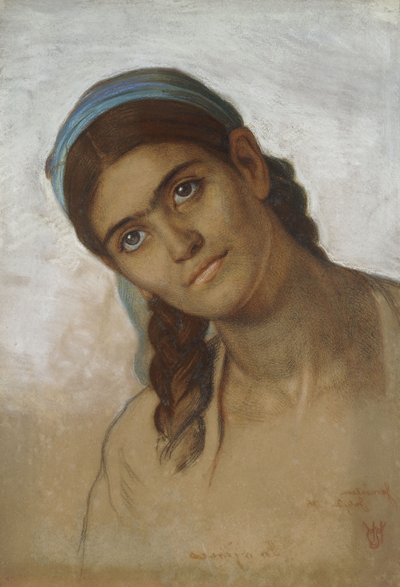 Odhalena syrská manželka, od William Holman Hunt