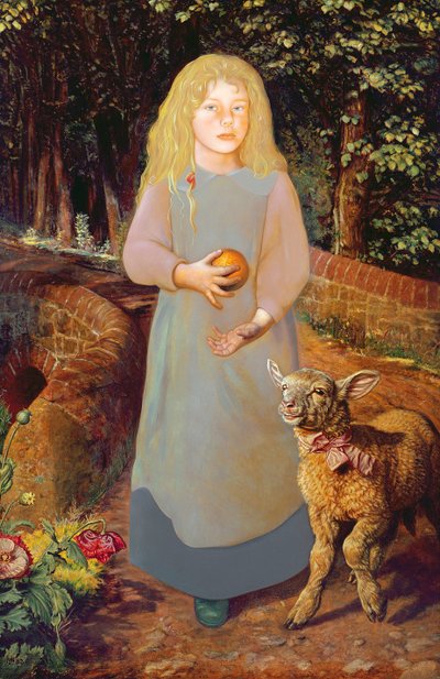 Slečno Flamboroughová od William Holman Hunt