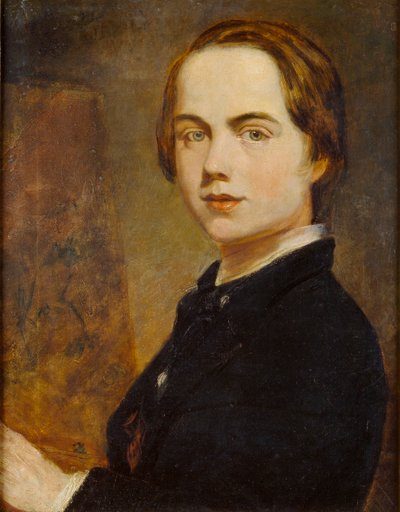 Autoportrét ve věku 14 let, 1841 od William Holman Hunt