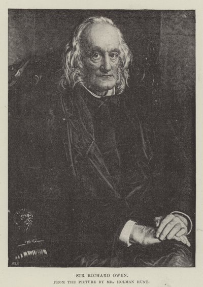 Sir Richard Owen od William Holman Hunt