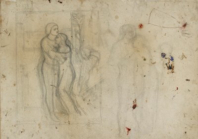 Studie pro „Světlo světa“, 1851-1853 od William Holman Hunt