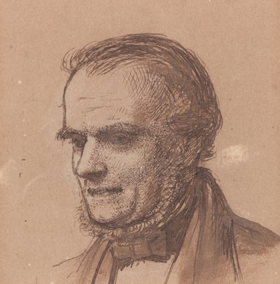 Umělcův otec, William Hunt od William Holman Hunt