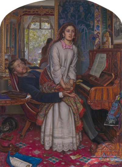 Probouzející se svědomí od William Holman Hunt