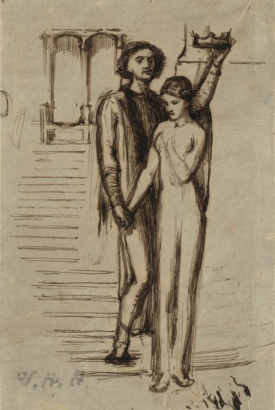 "Žebrá služka" od William Holman Hunt