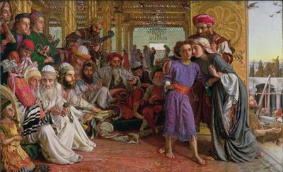 Nalezení Spasitele v chrámu od William Holman Hunt
