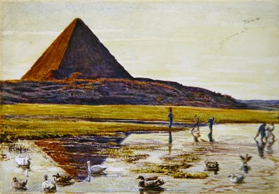 Velká pyramida od William Holman Hunt