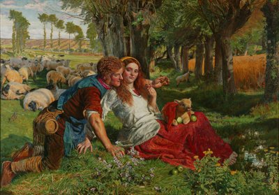 Nájemný ovčák od William Holman Hunt