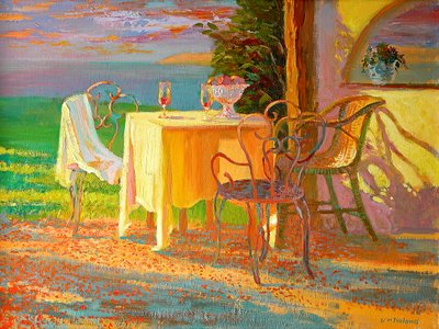 Večerní terasa, 2003 od William Ireland