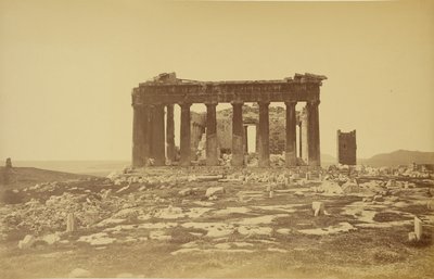 Parthenon, tvář orientální. od William J. Stillman