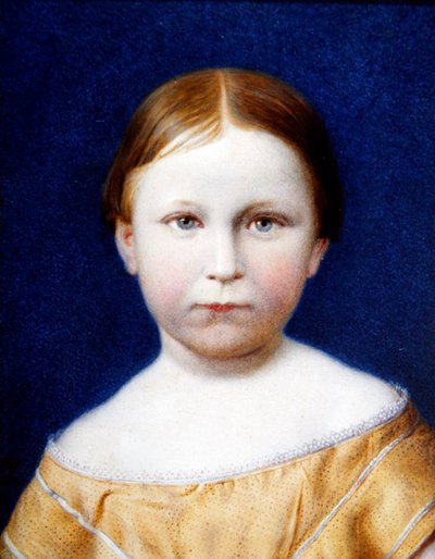 Portrét umělcovy dcery od William J. Webbe or Webb