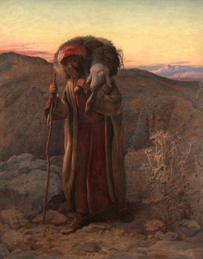 Ztracená ovce, 1864 od William J. Webbe or Webb
