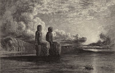 The Memnon (rytina) od William James (after) Muller